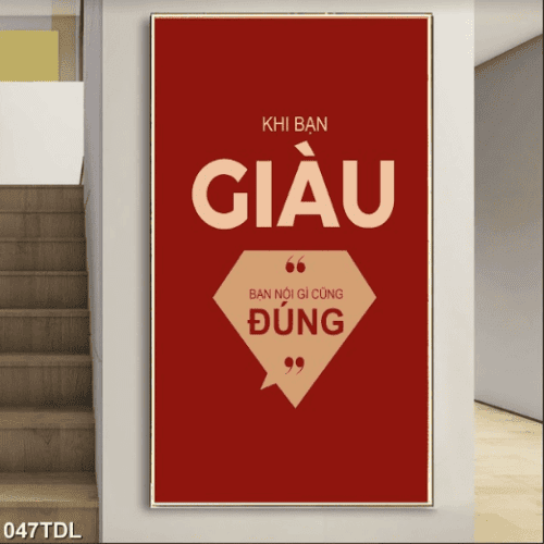 Lời nói của đồng tiền 047TDL