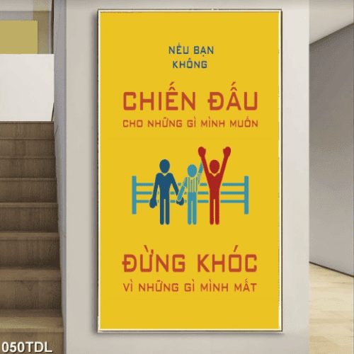 Tranh ý chí chiến đấu 050TDL