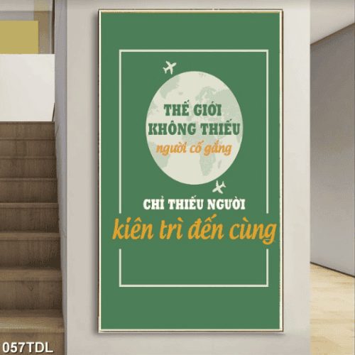 Tranh động lực về sự cố gắng 057TDL