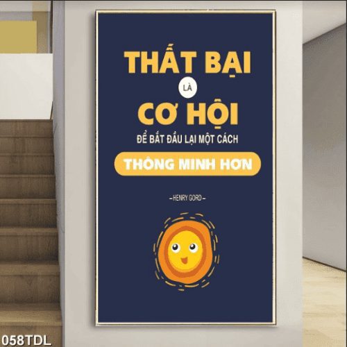 Tranh động lực về công việc 058TDL