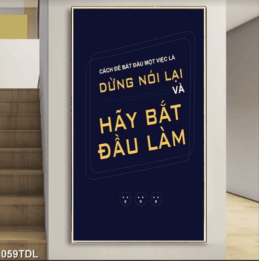 Tranh động lực về sự bắt đầu 059TDL