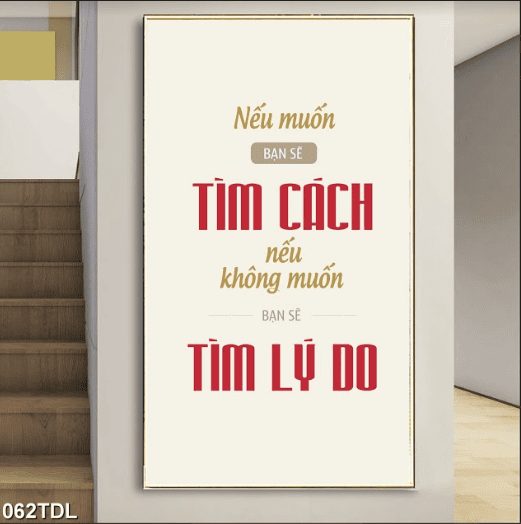 Nếu muốn bạn sẽ tìm cách 062TDL