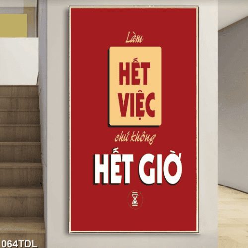 Làm hết việc chứ không hết giờ 064TDL