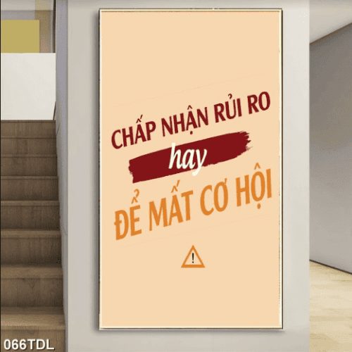 Tranh động lực về thử thách 066TDL