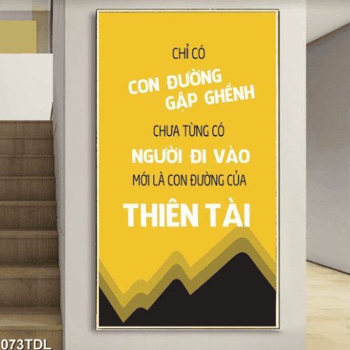 Tranh động lực về thành công 073TDL