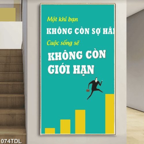 Tranh động lực giới hạn cuộc sống 074TDL