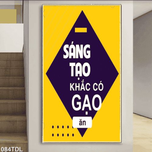 Sáng tạo khắc có gạo ăn 084TDL