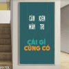 Tranh động lực cần mẫn và kiên trì 091TDL