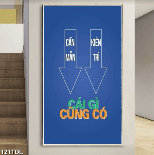 Động lực kiên trì và cần mẫn 121TDL