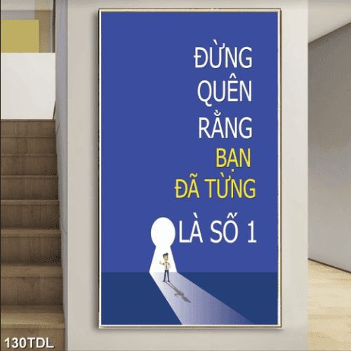 Tranh treo tường động lực hay 130TDL