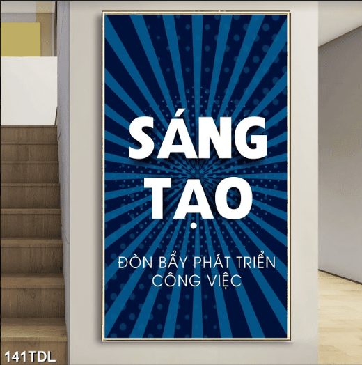 Tranh động lực công việc 141TDL