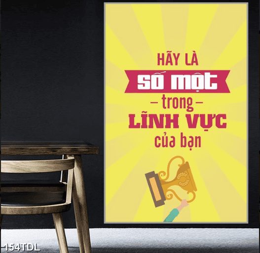 Hãy là số 1 trong lĩnh vực của bạn 154TDL