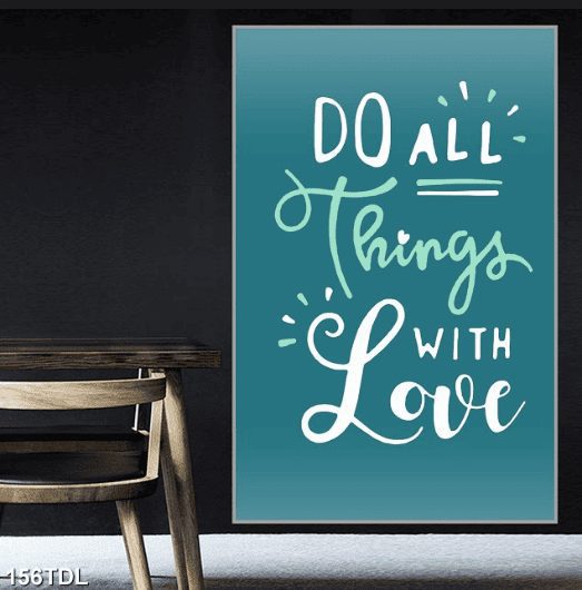 Do all things with love 156TDL