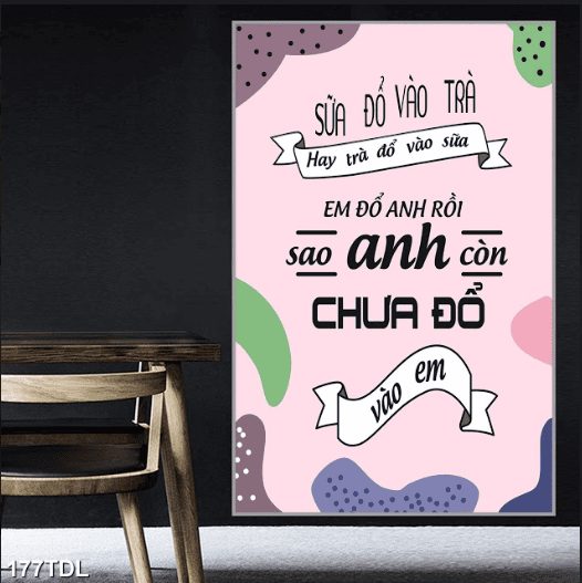 Tranh trà sữa 177TDL