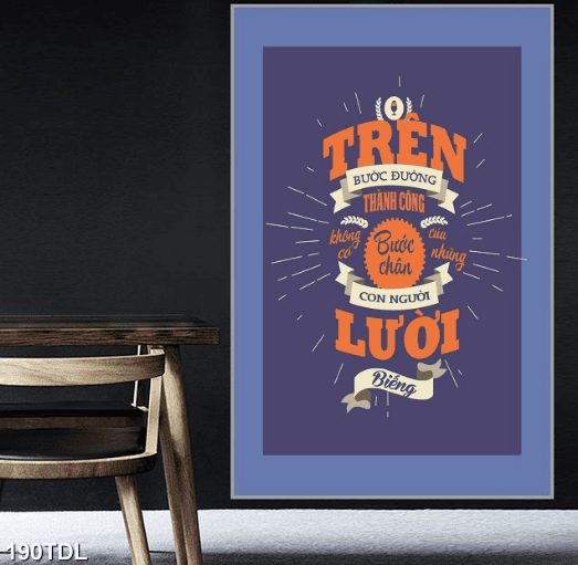 Tranh thành công và lười biếng 190TDL