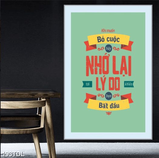 Tranh lý do bỏ cuộc và bắt đầu 193TDL