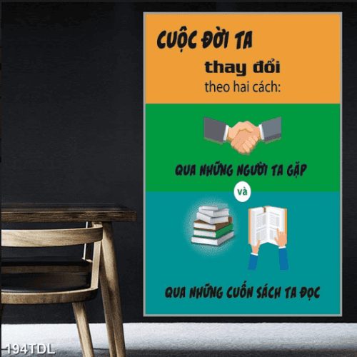 Tranh thay đổi theo cuộc sống 194TDL