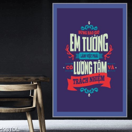 Tranh lương tâm trách nhiệm 198TDL