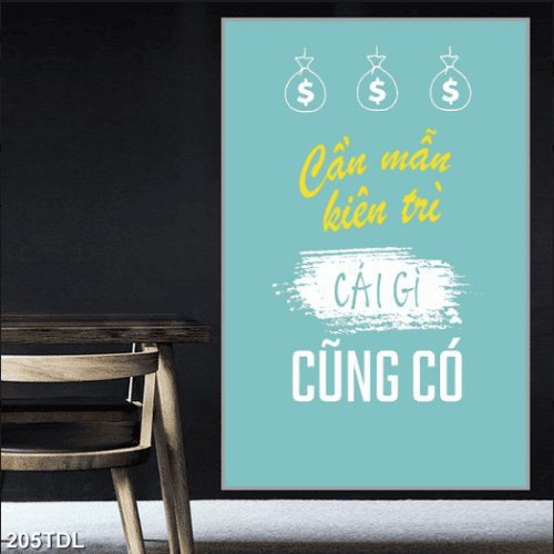 Cần mẫn và kiên trì cái gì cũng có 205TDL