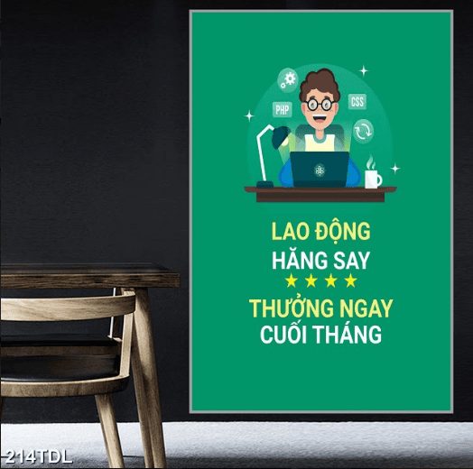 Lao động hăng say thưởng ngay cuối tháng 214TDL