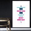 Tranh động lực ngày mai và hôm nay 218TDL