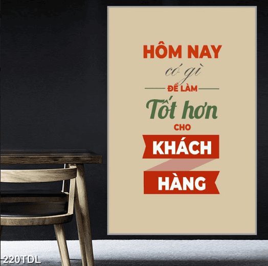 Tranh động lực khách hàng 220TDL