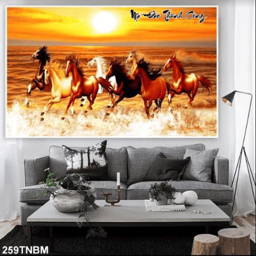 Tranh 3D bát mã truy phong 259TNBM