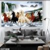 Tranh ngựa chạy dưới nước 334TNBM