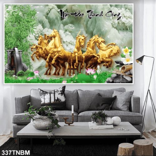 Tranh giả ngọc ngựa vàng 337TNBM