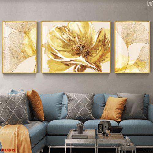 Tranh canvas hoa nghệ thuật đẹp FT44012