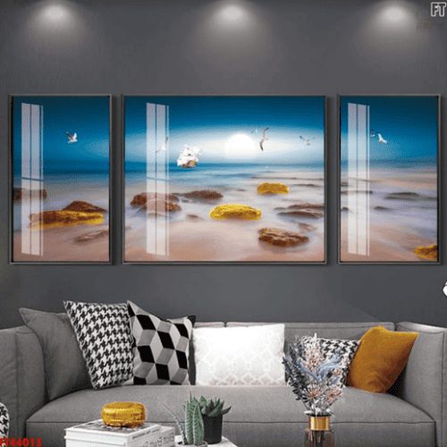 Tranh tráng gương hải âu FT44015