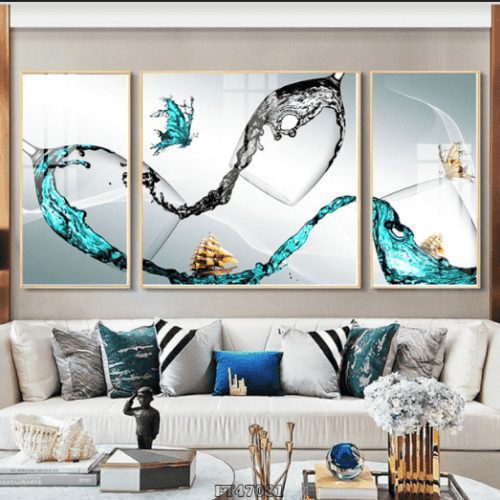 Tranh chiếc ly nghệ thuật FT47081