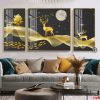 Tranh tráng gương nai pha lê đẹp FT60089