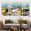 Tranh tráng gương đá pha lê đẹp FT60411
