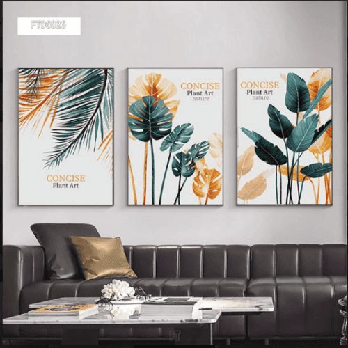 Tranh treo tường lá cây FT96026