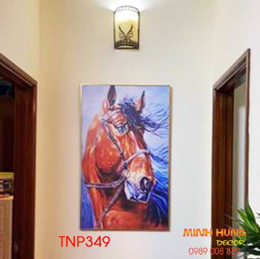 Tranh ngựa treo tường TNP349