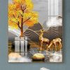 Tranh tráng gương nai vàng pic_28129720