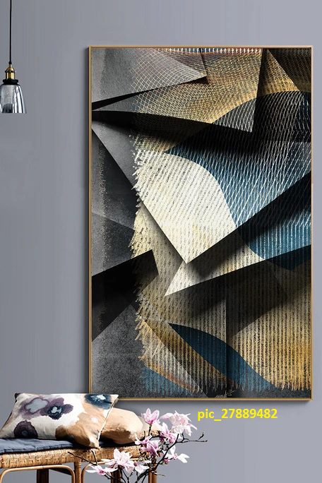 Trừu tượng hình học 3D pic_27889482