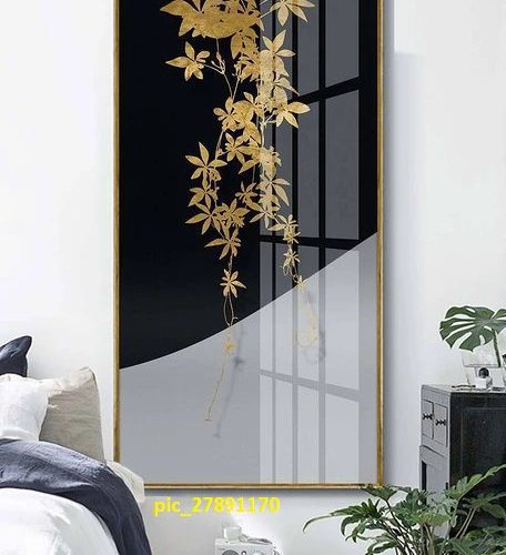 Nghệ thuật lá vàng 3D pic_27891170