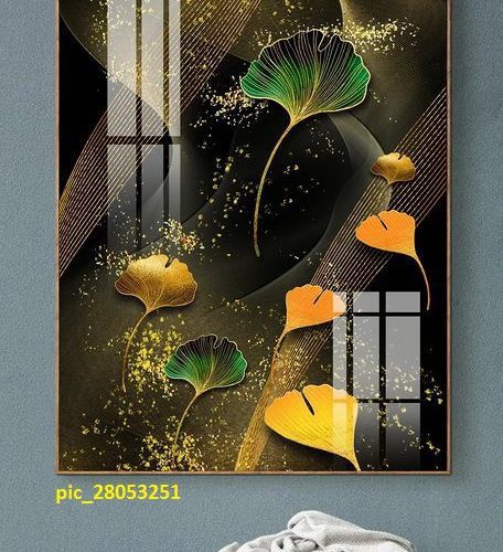 Tranh nghệ thuật lá rẻ quạt pic_28053251