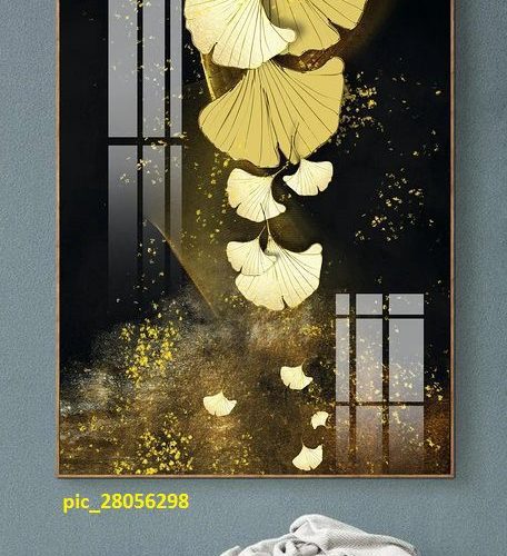 Tranh tráng gương lá rẻ quạt pic_28056298