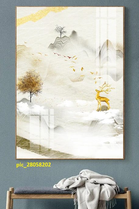Tranh phong cảnh núi non pic_28058202