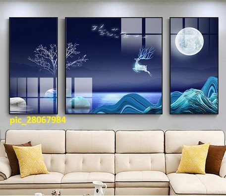 Tranh tráng gương bầu trời đêm pic_28067984