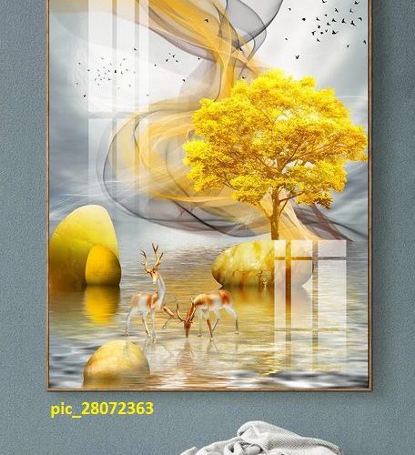 Tranh tráng gương đá pha lê pic_28072363