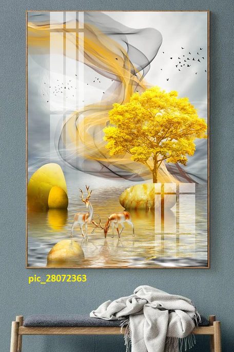 Tranh tráng gương đá pha lê pic_28072363