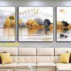 Tranh cảnh đẹp núi vàng núi bạc pic_28083200