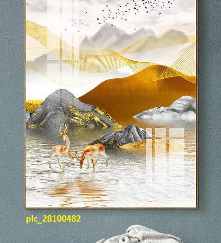 Tranh tráng gương núi vàng núi bạc pic_28100482