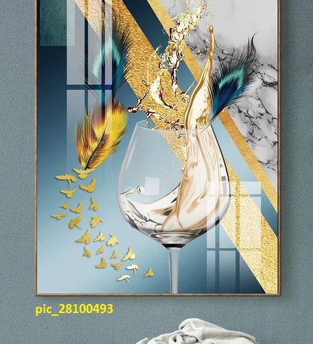 Tranh ly rượu nghệ thuật đẹp pic_28100493