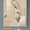 Tranh nghệ thuật ly rượu và thư pháp pic_28101616
