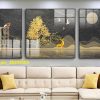 Tranh cảnh đẹp hươu vàng pic_28103503